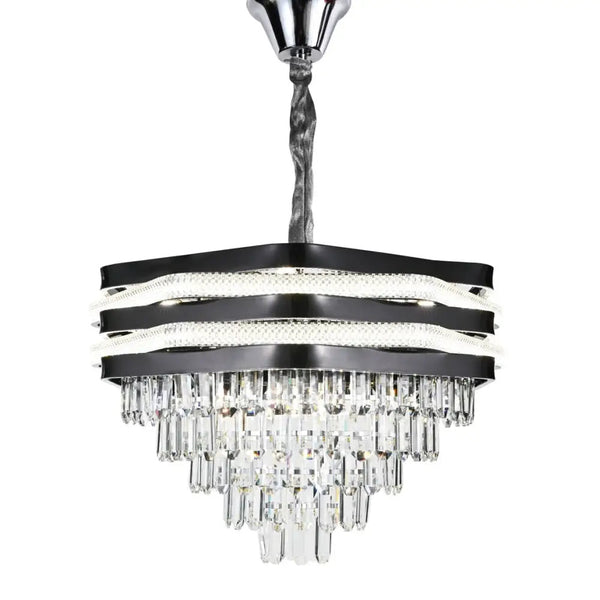 Smoke Hanglamp met Dubbele LED-strips 45 Ø