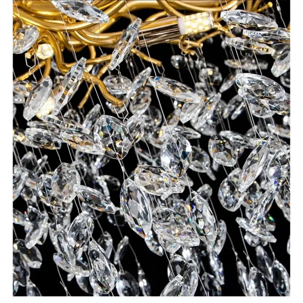 eettafel hanglamp goud