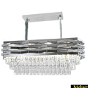 Eettafel hanglamp Lucia grijs