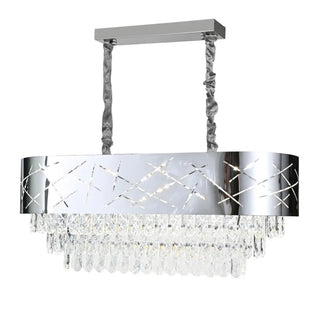 eettafel hanglamp grijs