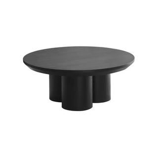 Japandi salontafel rond zwart