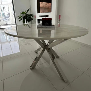 Moderne ronde marmeren design tafel