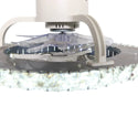Plafondlamp ventilator glas RGB Kleuren