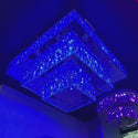 Vierkante LED Plafondlamp met Bluetooth Speaker en RGB Functie
