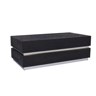 Salontafel visgraat zwart