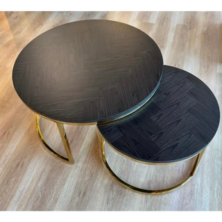 Salontafels visgraat Ambrosia goud