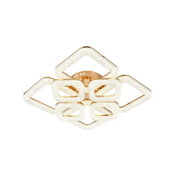 Slimme LED Plafondlamp – Meerkleurig Dimbaar & Dubbele Lichtlagen