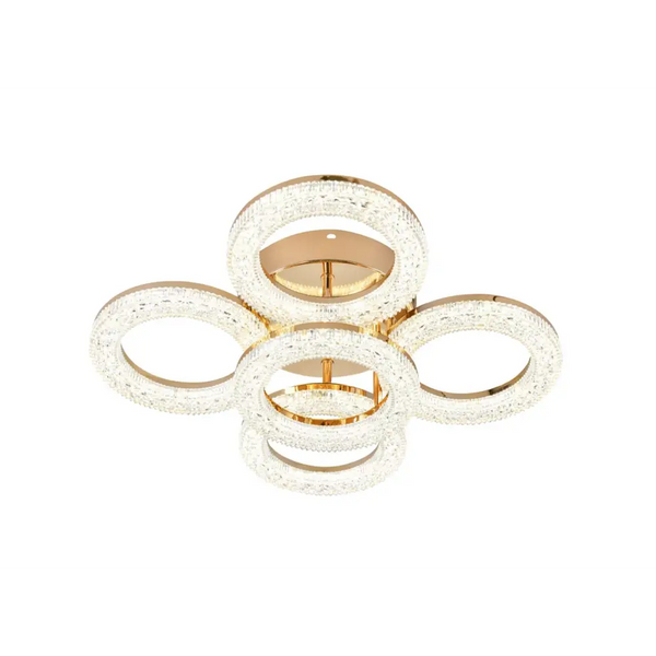 Slimme Ronde LED Plafondlamp – Dubbele Lichtlaag & RGB Kleurverandering