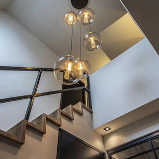 Vide hanglamp Amber glas Melanie