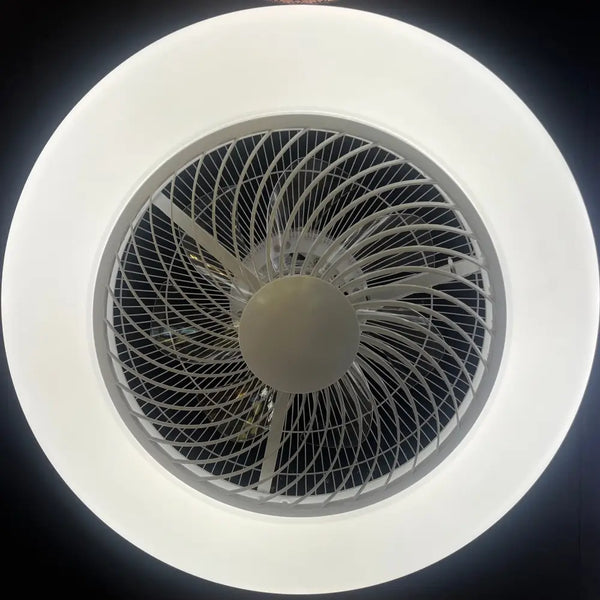 Ventilator plafondlamp led 7 kleuren