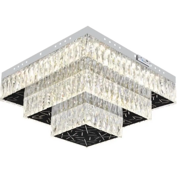 Vierkante LED Plafondlamp met Bluetooth Speaker en RGB Functie