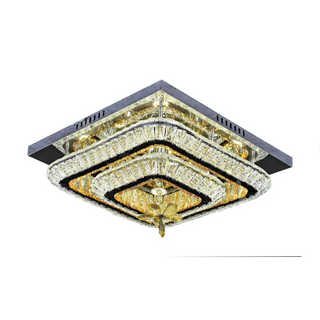 Plafondlamp led goud 45x45cm