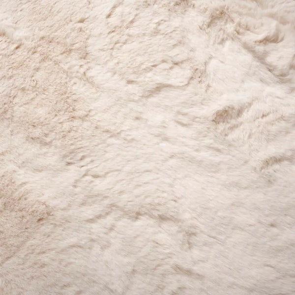 Vloerkleed hoogpolig taupe