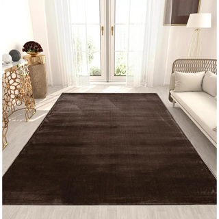 Vloerkleed laagpolig bruin Breeze