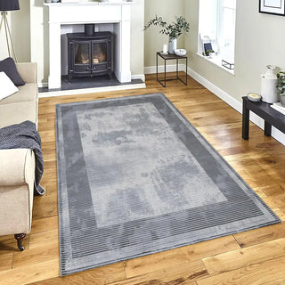 Vloerkleed laagpolig grijs Diana