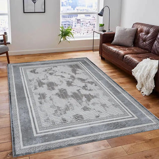 Vloerkleed laagpolig grijs Romy