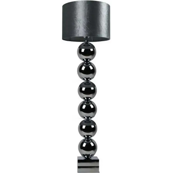 Vloerlamp grijs 6 bollen