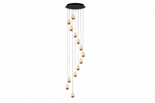 Vide Hanglamp Goud Led - 14 Lichtpunten