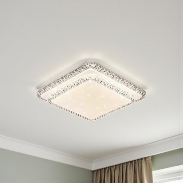 Led plafondlamp dimbaar 3 kleuren afstandsbediening 30x30cm