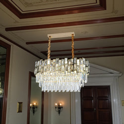 Eettafel Hanglamp Goud Mona