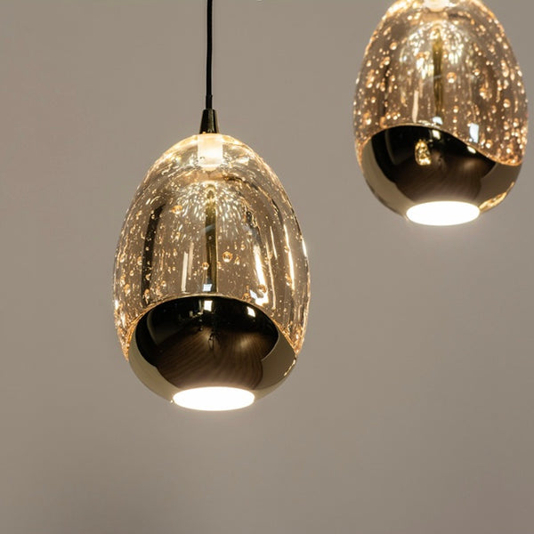 Eettafel Hanglamp 8 Bollen Hard Glas – Luxe LED Design