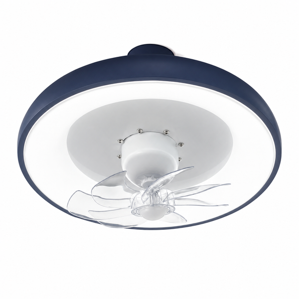 Ventilator Plafondlamp Led 3 Kleuren RGB Zwart
