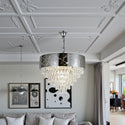 Hanglamp Kroonluchter Zilver Tessa 60 Ø