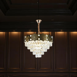 Kroonluchter Hanglamp Goud Design 45 Ø