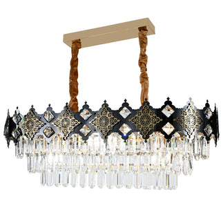 eettafel hanglamp smoke goud 