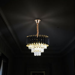 Hanglamp Kroonluchter Goud-Smoke Mella 30 Ø