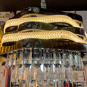 Smoke Hanglamp met Dubbele LED-strips 60 Ø