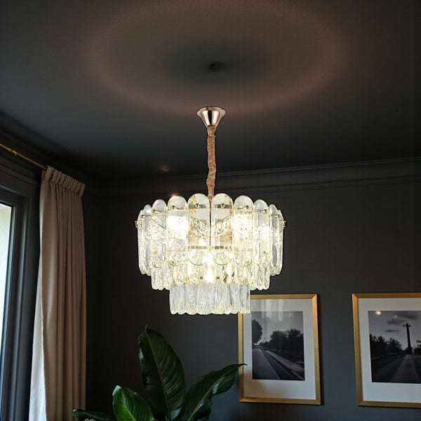 Hanglamp Kroonluchter Goud van Duurzaam Glas 45 Ø