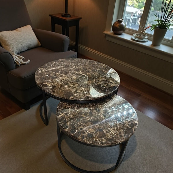 Salontafels marmerlook Galleria