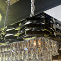Eettafel hanglamp Lucia smoke