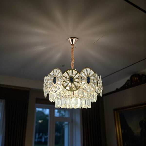 Hanglamp Kroonluchter Goud Noelle 45 Ø
