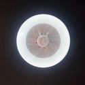 Ventilator Plafondlamp Led 3 Kleuren RGB Zwart