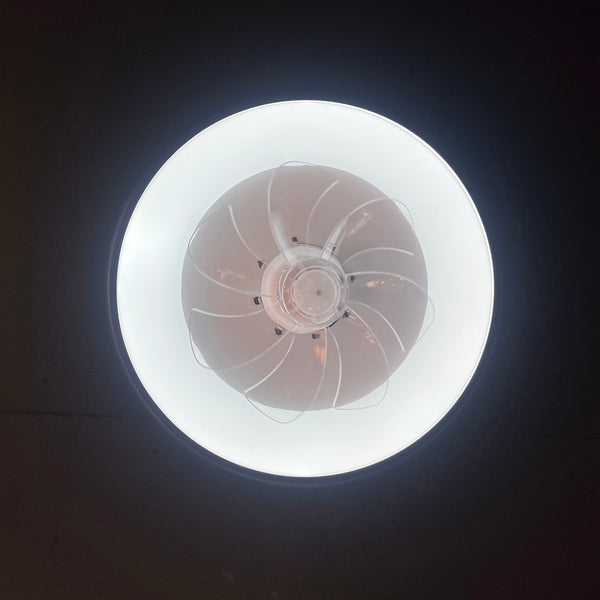 Ventilator Plafondlamp Led 3 Kleuren RGB Zwart