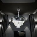 Moderne Kroonluchter Hanglamp Smoke 60 Ø
