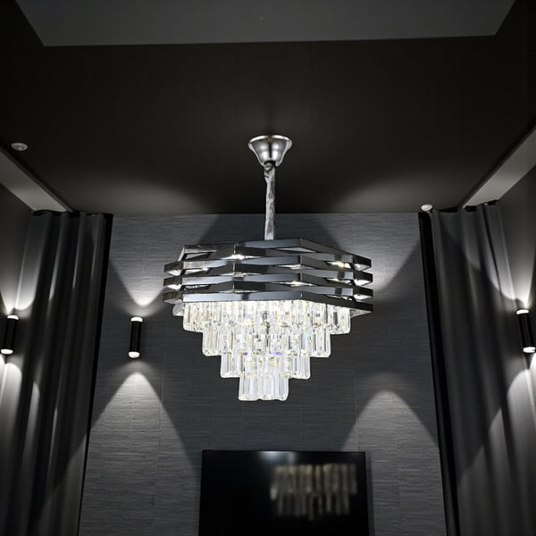 Moderne Kroonluchter Hanglamp Smoke 60 Ø