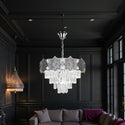 Hanglamp Kroonluchter Zilver Elina 45 Ø