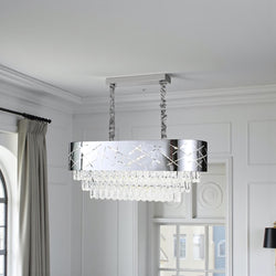 Hanglamp Eettafel Zilver Tessa 60 Ø