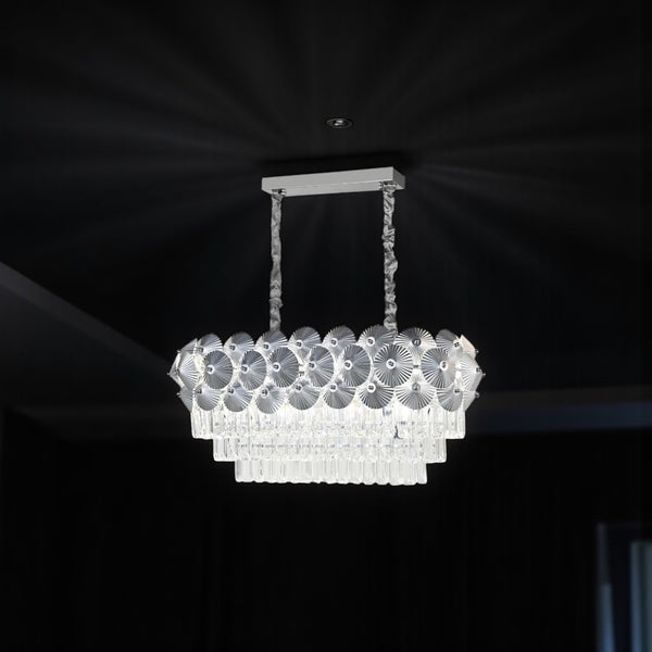 Eettafel Hanglamp Zilver Rona