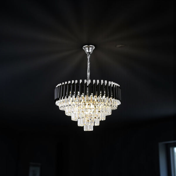 Kroonluchter Hanglamp Smoke Pedra 45 Ø