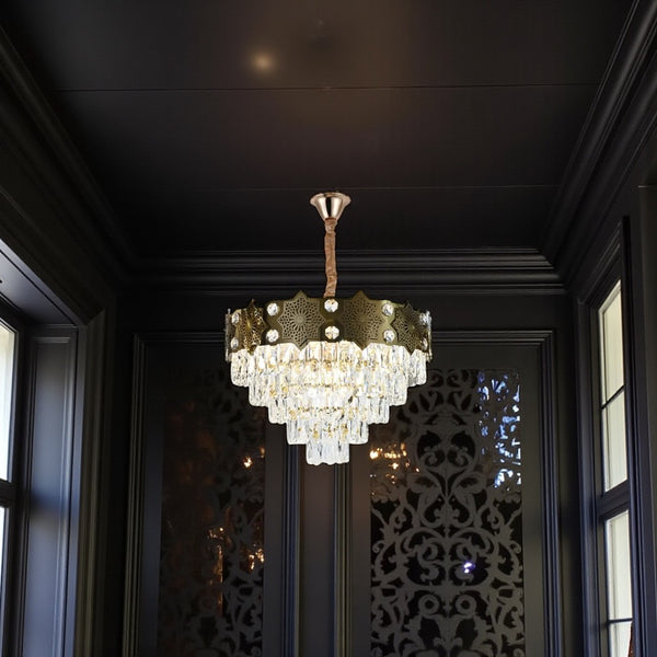 Kroonluchter Hanglamp Goud Design  60 Ø