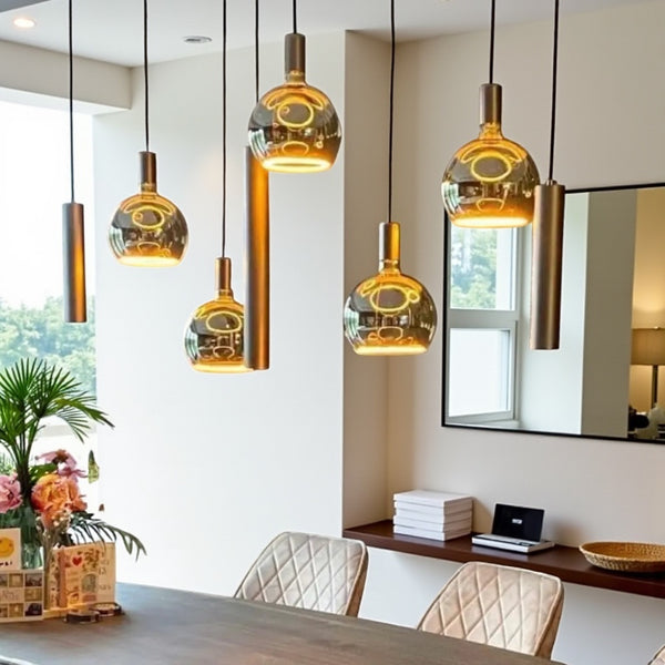 Moderne Ovale LED Hanglamp voor Eettafel – Floating Effect