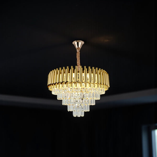 Kroonluchter Hanglamp Goud Floris 45 Ø