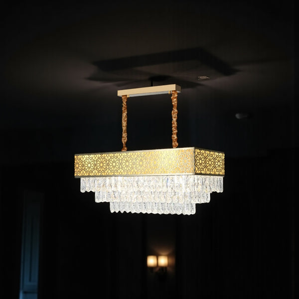 Oosterse Hanglamp Eettafel Goud