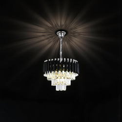 Kroonluchter Hanglamp Smoke Pedra 30 Ø