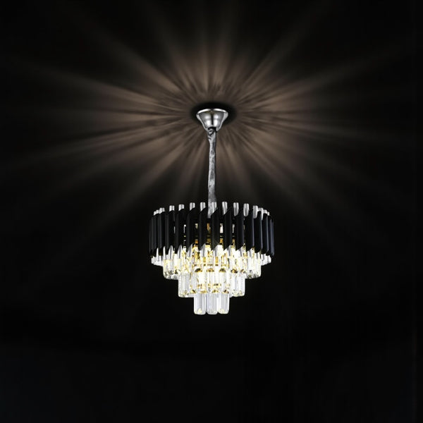 Kroonluchter Hanglamp Smoke Pedra 30 Ø
