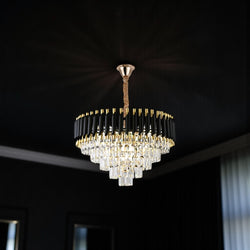 Hanglamp Kroonluchter Goud-Smoke Mella 60 Ø